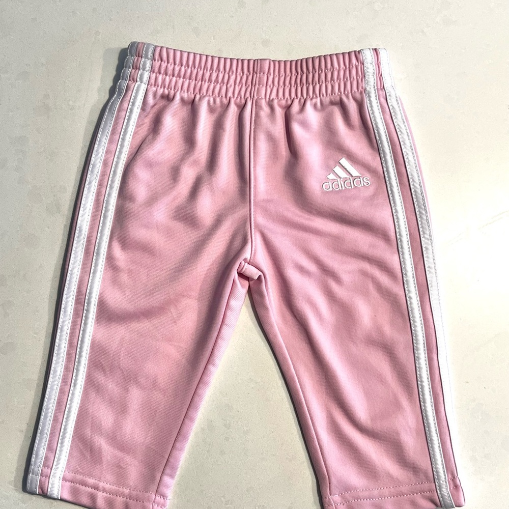 Adidas Kids Pink Track Pants